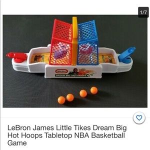 Little tykes LeBron’s Dream big hot hoops